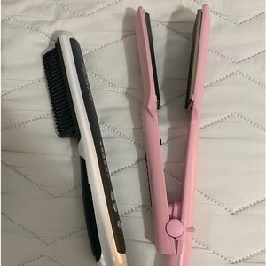 straightener comb only comb available